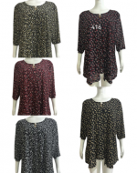 Polera de Dama Colores Surtidos x 6 Unds Talla: Standar ( M a la XL )