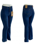Jeans Flare de Dama Elasticado x 12 Unds.Tallas: 36 a la 46