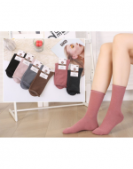 Calcetas de Mujer Larga Diabetico Sin Costura x 2 Docenas. Talla: 36 - 41