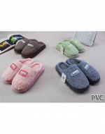 Pantuflas Unisex Colores Surtidos x 24 Pares. Talla: 36 al 41 y 40 al 45