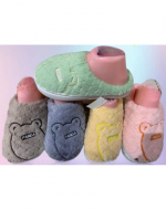 Pantufla Unisex Colores Surtidos x 25 Unds. Tallas : 36 a la 45