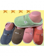 Pantufla Unisex Colores Surtidos x 25 Unds. Tallas : 38 a la 45