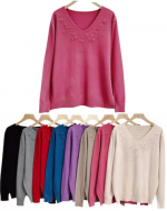 Suéter para Dama Colores Surtidos x 6 Unds.Talla: Estándar