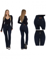 Jeans Flare de Dama Elasticado x 12 Unds.Tallas: 36 a la 46
