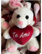 Llavero Peluche Patito x 4 Unds. Medida: 20 cm aprox.