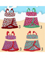 Traje de Baño para Niña Colores Surtidos x 12 Unds.Talla: 8 a la 14