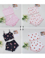 Pijama de Mujer Poliéster Colores Surtidos x 12 Unds. Talla: M / L - XL / XXL