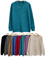 Chaleco de Mujer Lana Colores Surtidos x 6 Unds.