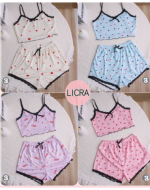 Pijama de Mujer Poliéster Colores Surtidos x 12 Unds. Talla: M / L - XL / XXL