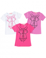 Polera Niña Colores Surtidos x 15 Unds. Talla: 4 a 12 años.