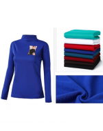 Camiseta Cuello Alto de Mujer con Polar x 12 Unds. Tallas: M-L / XL-XXL