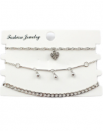 24 Set de Pulseras / Tobilleras (1 Set Trae 3 Pcs)