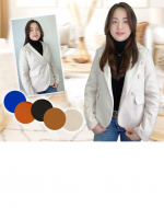 Blazer de Paño Colores Surtidos x 20 unidades. Talla: S - M - L - XL