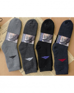 Calcetas de Hombre Larga Con Toalla x 2 Docenas. Talla: 39 - 45