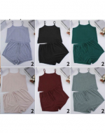 Pijama de Mujer Poliéster Colores Surtidos x 12 Unds. Talla: XL - XXL - 3XL - 4XL