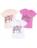 Polera Niña Colores Surtidos x 15 Unds. Talla: 4 a 12 años.