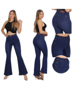 Jeans Flare de Dama Elasticado x 12 Unds.Tallas: 36 a la 46