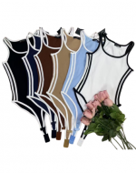 Body de Dama Algodon x 12 Unds. Talla: Standar
