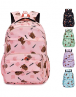 Mochila Infantil Modelos Surtidos x 4 Unds. Medida: 45 x 35 x 19 cm aprox.