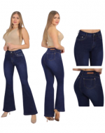 Jeans Flare de Dama Elasticado x 12 Unds.Tallas: 36 a la 46