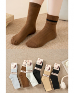 Calcetas de Mujer Con Toalla x 2 Docenas. Talla: 35 - 40
