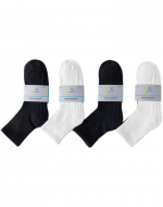Calcetines Deportivos Cortos Colores Surtidos x 24 Pares.Talla: 35 al  41