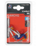 Clavos .Medidas: 3.5x40x17 : x 12 Set.