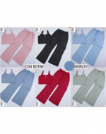 Pijama de Mujer Poliéster Colores Surtidos x 12 Unds. Talla: M / L - XL / XXL