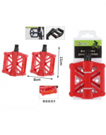 Pedal para Bicicleta x 6 Unds. Medida : 11 x 8 cm