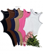 Body de Dama Algodon x 12 Unds. Talla: Standar