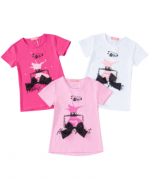 Polera Niña Colores Surtidos x 15 Unds. Talla: 4 a 12 años.
