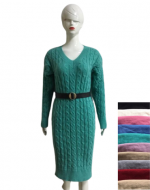 Vestido Lana Colores Surtidos x 12 Unds.Talla: S / M