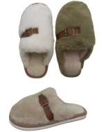 Pantuflas De Mujer Colores Surtidos x 12 Pares. Talla: 36 - 41