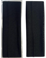 Cintillo Panty Liso Color Negro x 72 Unds. Medidas: 7cm aprox
