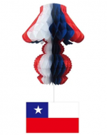 Colgante de Papel Fiestas Patrias x 12 Unds. Medida: 60 cm Aprox.