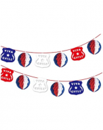 Guirnalda de Fiestas Patrias x 6 Unds. Medidas: 2.2 Metros Aprox