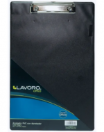 Anotador Simple Pvc Oficio Color Negro x 4 Unds