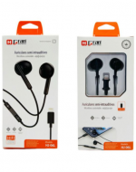 Audífonos para Iphone con Cable de Goma x 6 Unds.