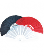 Abanico Liso Grande Colores Surtidos x 12 Unds.