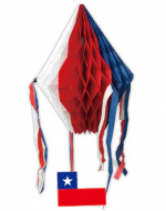 Adorno Colgante Fiestas Patrias x 6 Unds. Medida: 75 cm aprox.