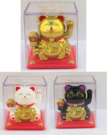 Adorno Gato de la Suerte Modelos Surtidos x 6 Unds.Medida: 7 cm aprox
