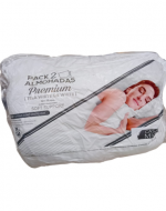 4 Set de Almohadas (1 Set Trae 2 PCS) Medida: 70 x 50 cm aprox.