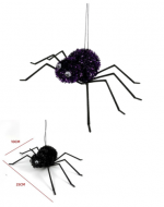 Araña Colgante Halloween x 6 Unds.