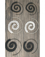 3 Set de Aros de Bohemios (1 Set Trae 12 Pares)