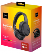 Audífono Bluetooth Tipo C Dynamic Stop Noise White Black x 1 Unds.