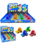 4 Set de Autos Dinosaurio Modelos Surtidos.(1 Set Trae: 12 PCS)