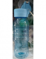 Botella de Agua Plástica Colores Surtidos x 12 Unds. Medida: 550 ml aprox.