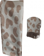 Bufandas con Diseño Animal Print x 12 Unds. Medidas: 65 x 180 cm aprox