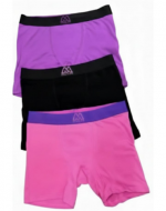 4 Set Bóxer de Mujer Colores Surtidos.Talla: S - M - L - XL (1 Set Trae: 3PCS)