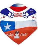 Bandana para Mascotas Fiesta Patrias x 12 Unds.Talla : S